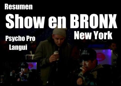 Psycho Pro & El Langui en una actuación sorpresa en Bronx