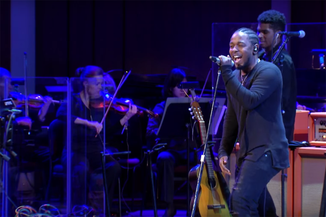 Escucha a Kendrick Lamar con la orquesta sinfónica nacional