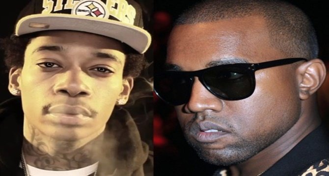 Kanye West y Wiz Khalifa se enzarzan en una pelea