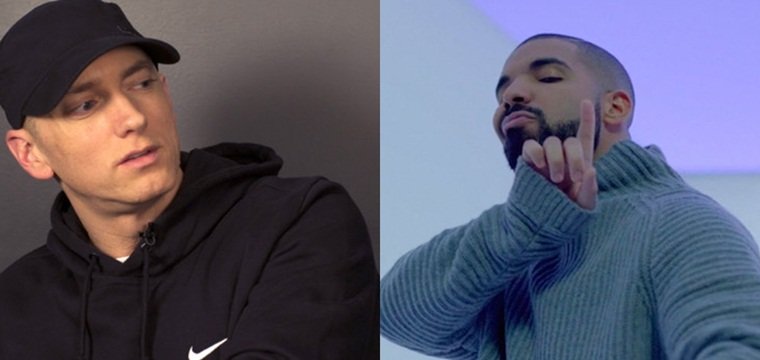 Eminem: "Drake es un buen rapero de estudio, pero en una batalla callejera yo le destrozaría"