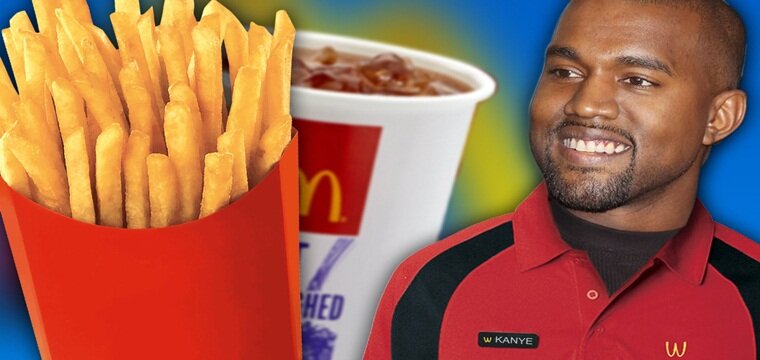 Kanye West le dedica un poema a McDonald’s 