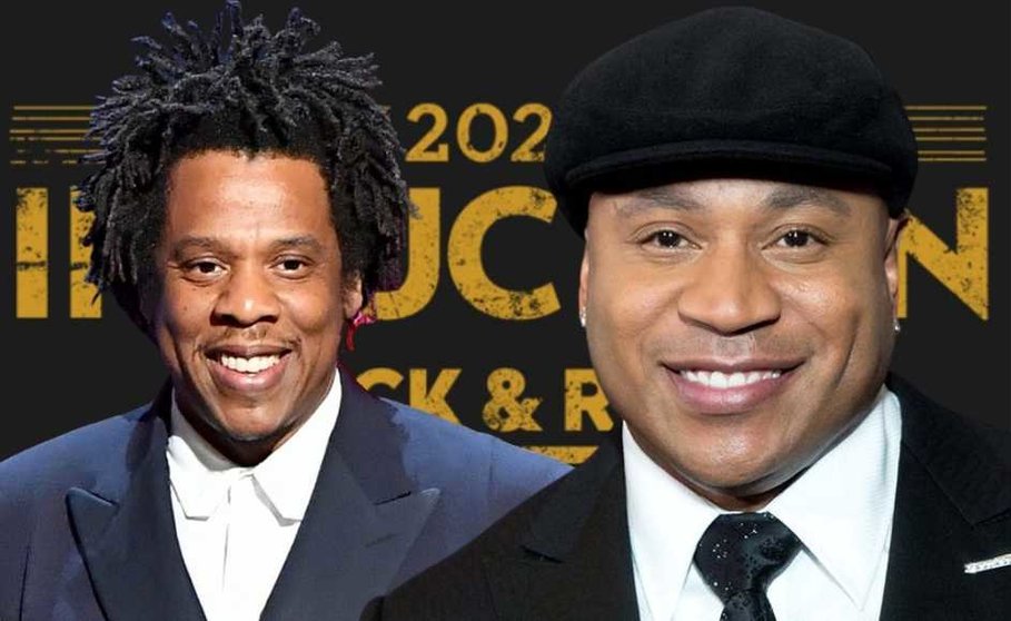 Jay-Z y LL Coll J entran el salón de la fama del Rock n´Roll