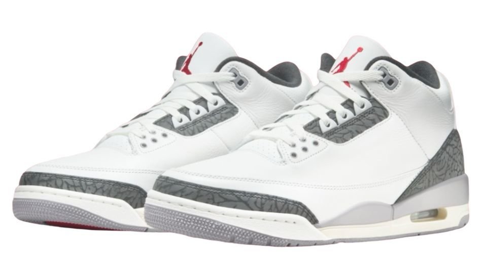 Imágenes y fecha de lanzamiento de las Air Jordan 3 "Cement Grey"