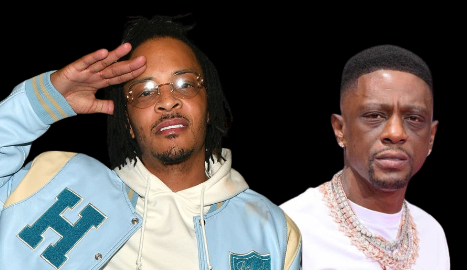 T.I. y Boosie Badazz se enfrentan a sus hijos por usar armas en un videoclip