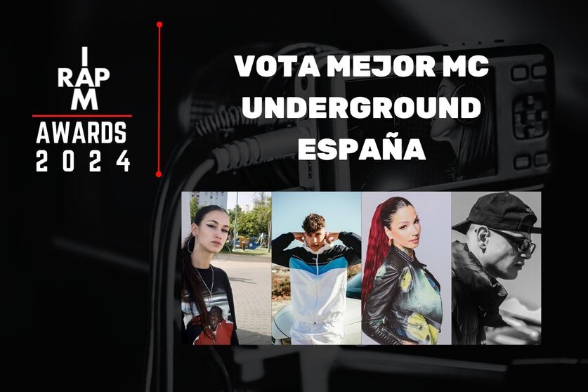 I AM RAP AWARDS 2024 Estos son los nominados a mejor artista de Rap underground España