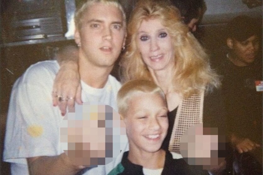 Eminem y su madre