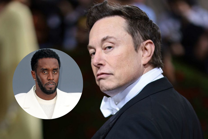 Elon Musk y P. Diddy